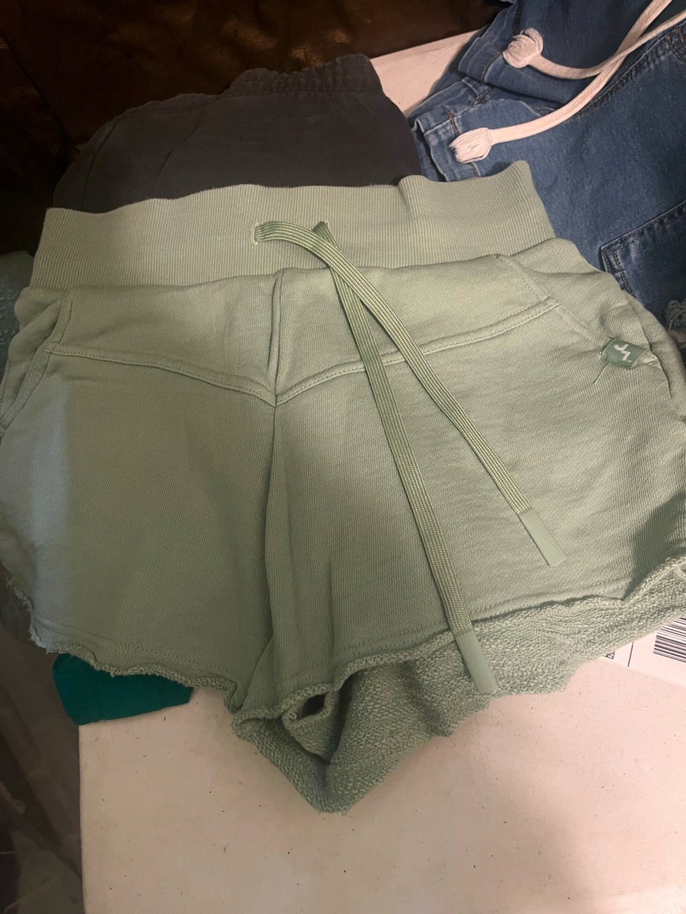 JoyLab Sage Green Athletic Lounge Shorts